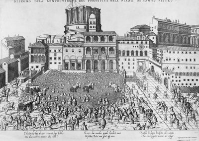 Benediction of The Pope in St. Peter